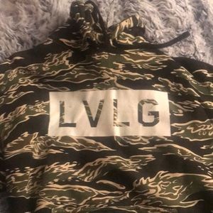 Live large hoodie